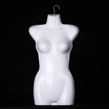 道具服装店胸片架女士女装展示泳衣片悬挂汉服模特睡衣半身内衣架