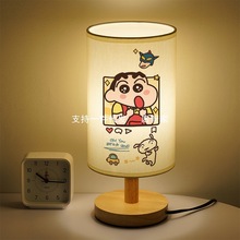 蜡笔小新小台灯卡通情侣小夜灯款创意可爱高颜值复古图片可调