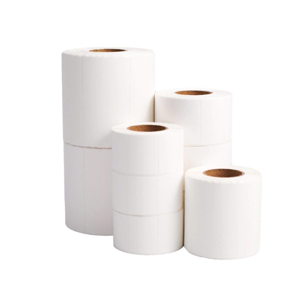 열 합성지 자체 접착 바코드 인쇄지 라벨 자체 접착 방수 찢어짐 방지 도구 배터리 스티커