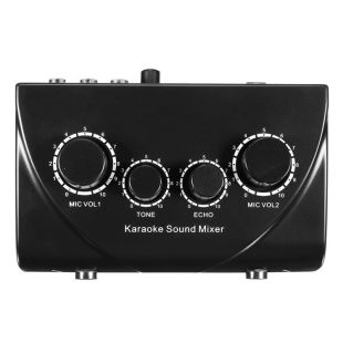 Reverb Karaoke Preamp Effector Home Reverb Mixer Microphone Amplifier