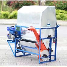 全自动打谷机小型水稻打麦机谷子脱粒机全喂入稻谷收割机农村家用