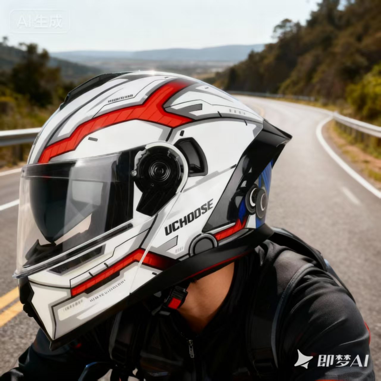 Fábrica de origen [DOT] Casco de motocicleta Jarrie Motor Co-Family Race Locomotora Casco completo cuatro temporadas para parejas generales