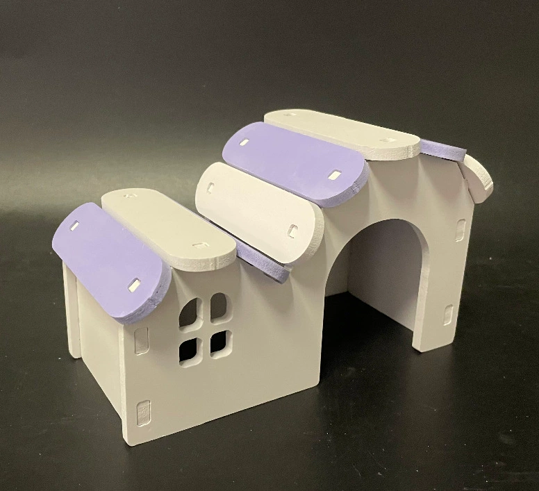 Трансграничная электронная коммерция оптом экологический игрушечный домик Big Wave House Золотой медведь игрушечный домик для хомяка Большое Гнездо для хомяка