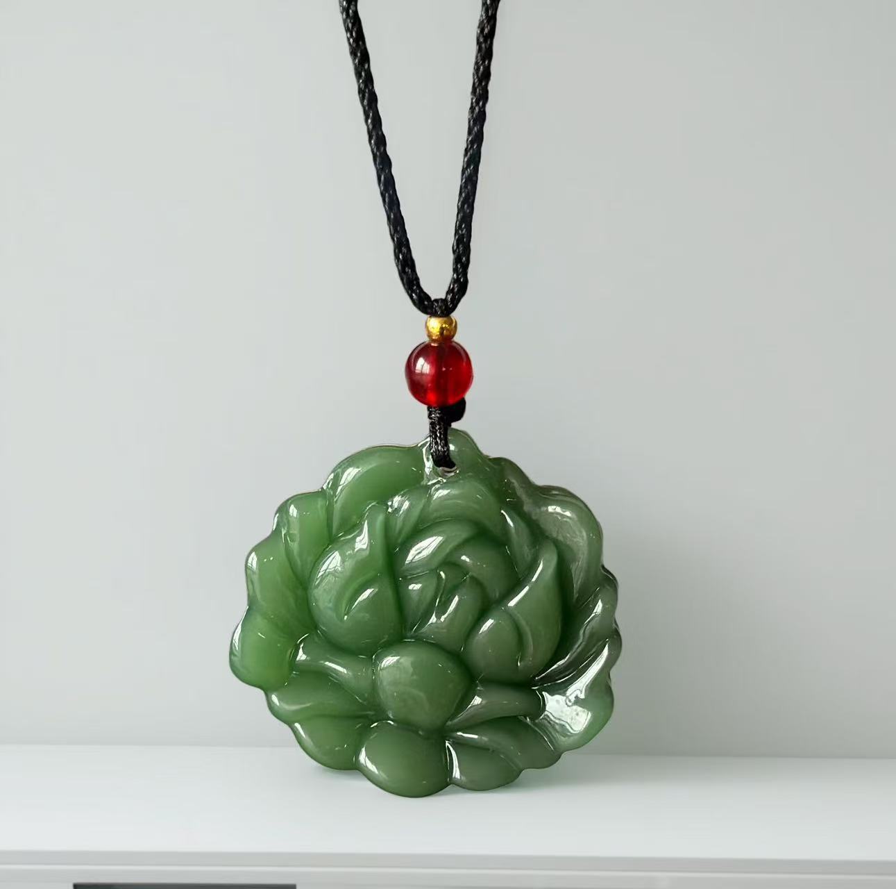 Blooming rich dark green + rope