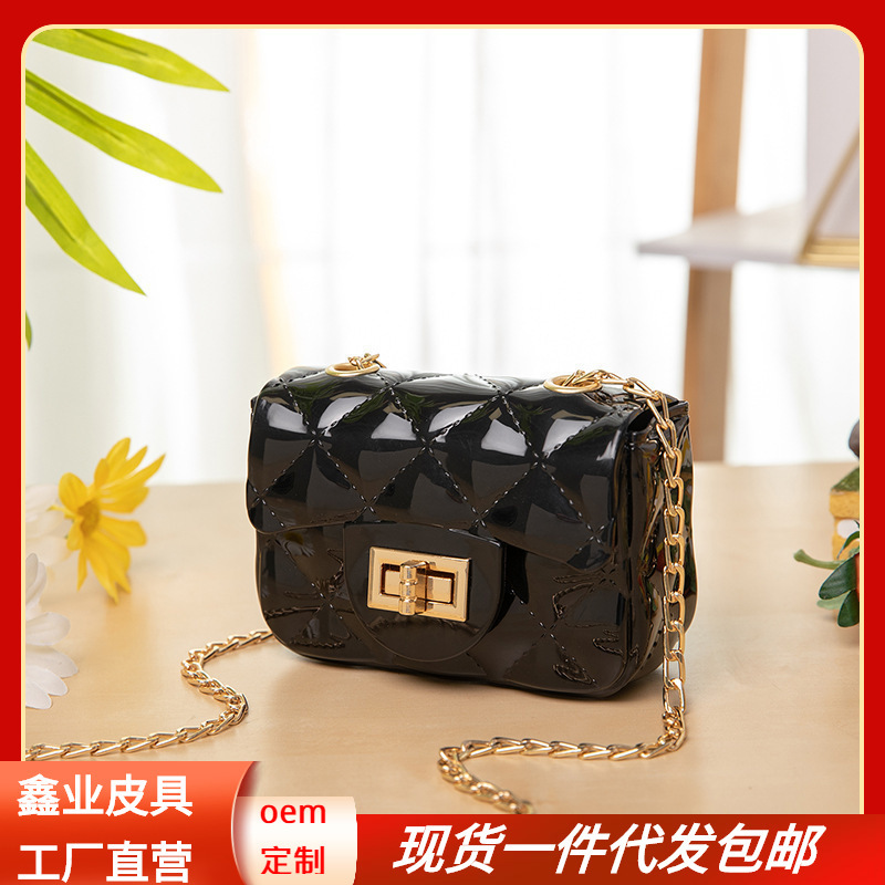 Bolsas de jalea bags2023 bolsas mini bolsas de lápiz labial bolsas cadenas de moda bolsas de hombro bolsas de mujer comercio exterior al por mayor