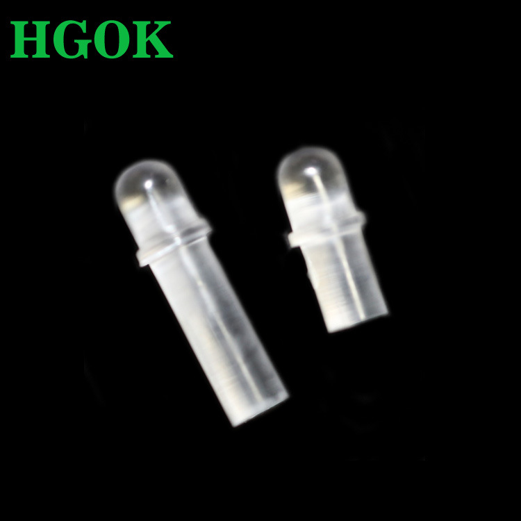 HGOK透明导光柱圆头led导光柱贴片灯导光透光增亮导光柱