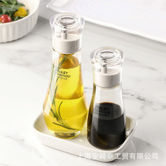 日本製ガラス醤油ボトル、家庭用キッチン専用薄口酢調味料ボトル、ごま油ボトル、油がこびりつきにくい小型オイルポット