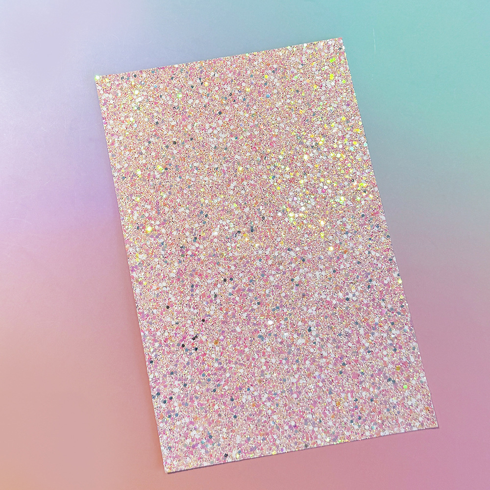 Glitter tela caliente DIY polvo blanco gradiente brillante Glitter cuero brillante Glitter tela brillante brillante image 21