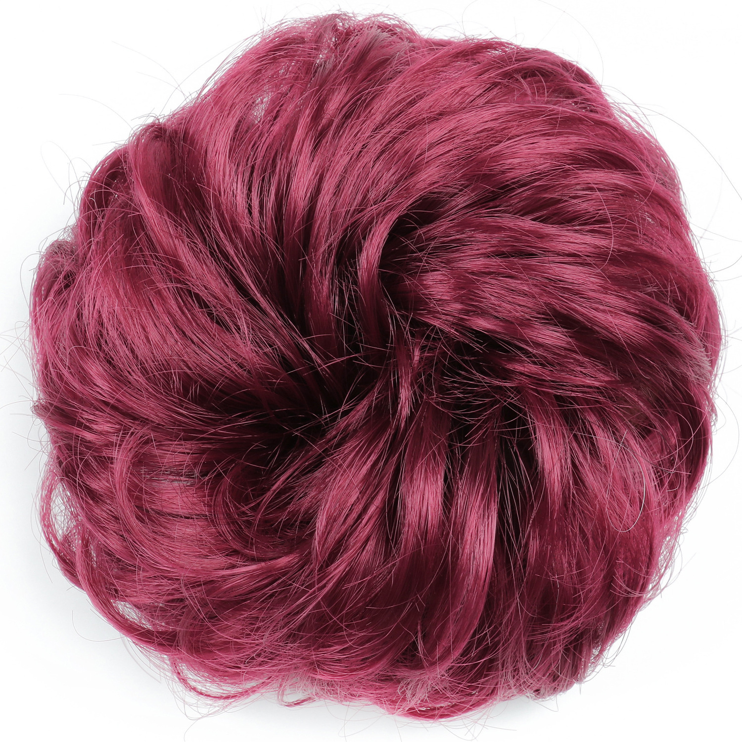 Anillo de pelo de cabeza de bola, peludo de pelo natural, anillo de pelo de cabeza de bola, barba larga