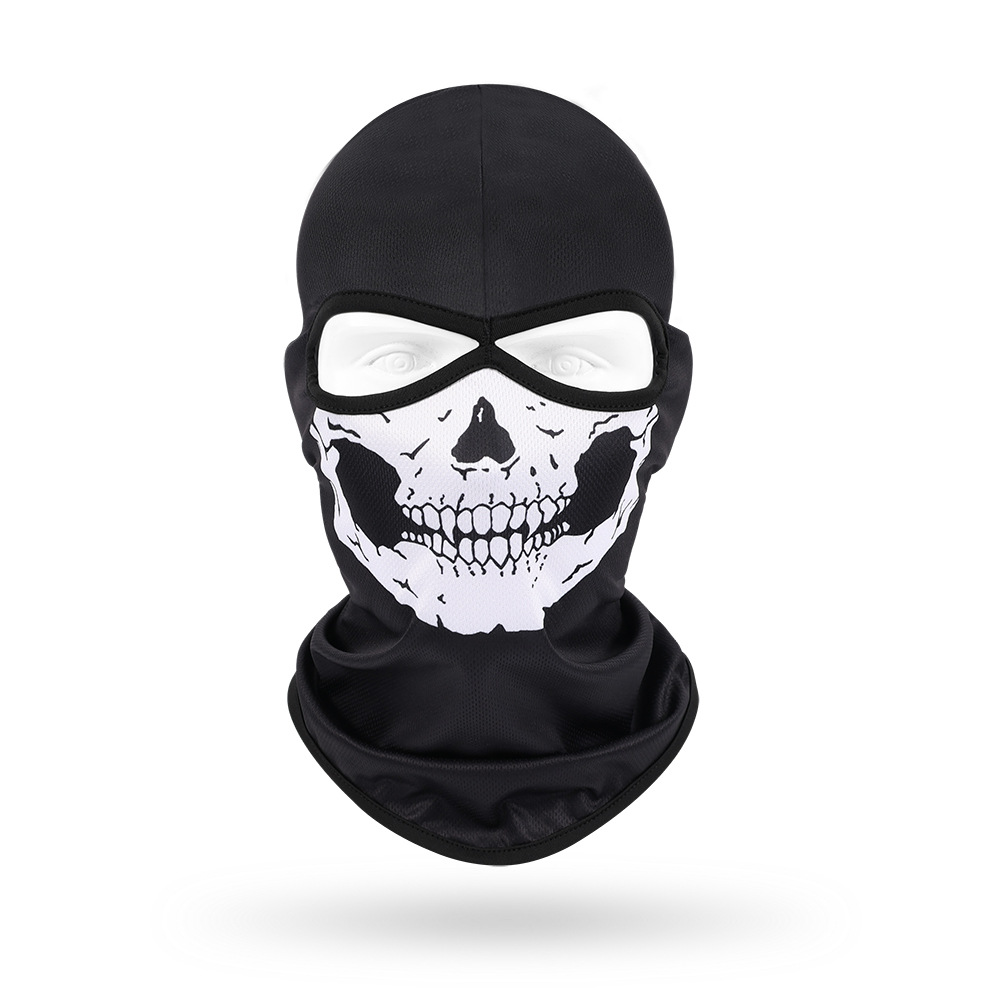 Motocicleta bicicleta equipo sudor absorbente transpirable cráneo cubierta deportes al aire libre collar ciclismo pesca máscara de protección solar