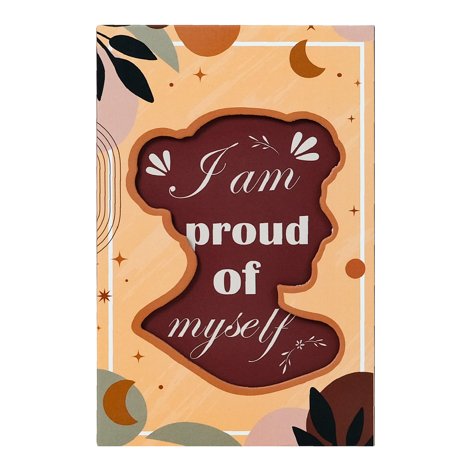 (2개) 높은 가치의 색상 매칭 홀로우 커버 직장 회의 기록 노트북이 포함된 새로운 인기 영감 테마 책