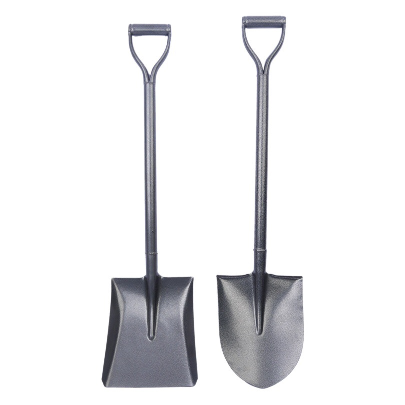 Venta al por mayor gran pala varilla de hierro jardinería al aire libre acero al manganeso engrosada de acero herramientas agrícolas artefacto de captura de mar excavación de tierra pala militar