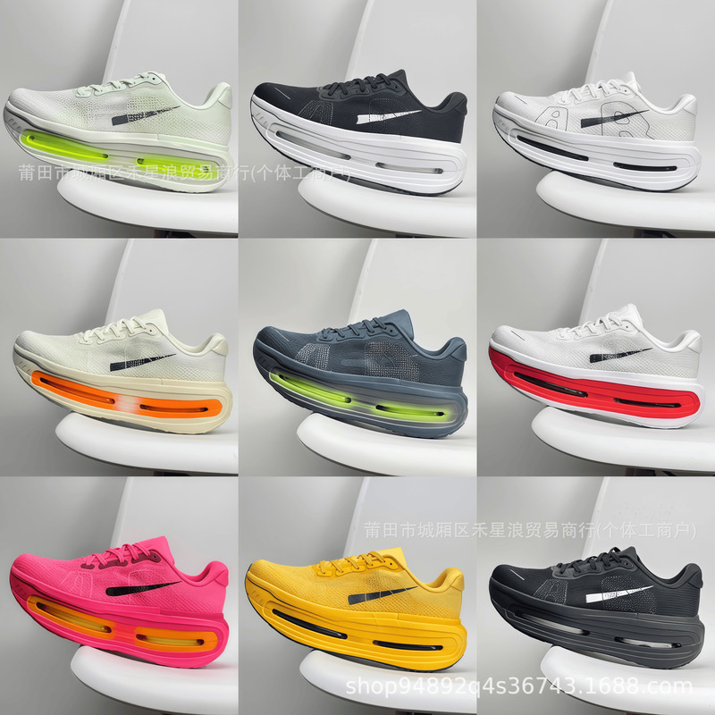 Putian Shoes Vomero Premium Shock-Absorbing Running Shoes Casual Wear-Resistant Thick Sole Increased Anti-Slip Sports Shoes