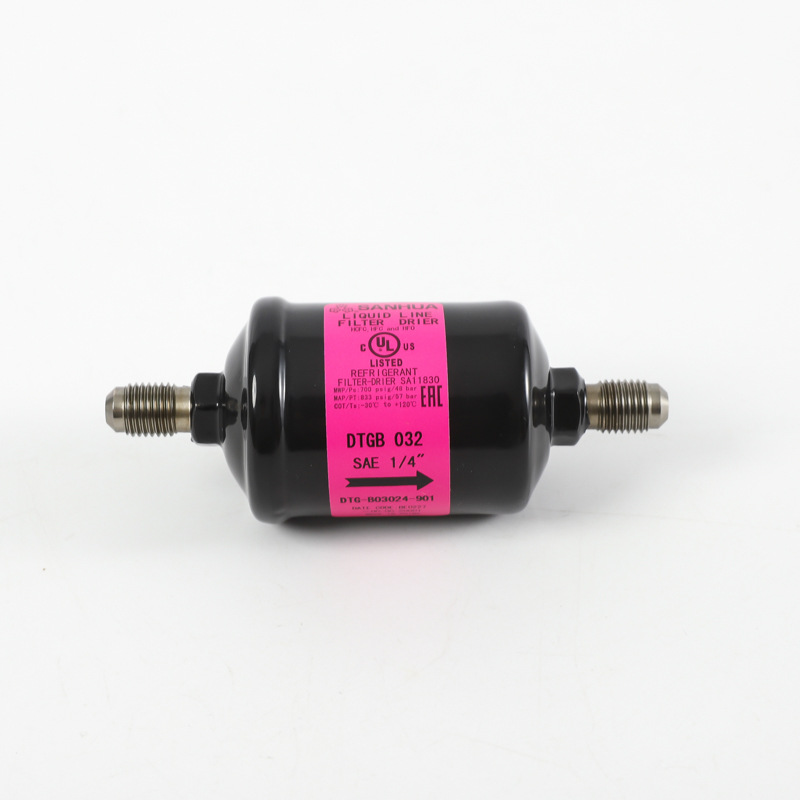 [Sanhua Factory Direct] Sanhua filtro de secado unidireccional serie DTG sistema de filtración de alta eficiencia impurezas