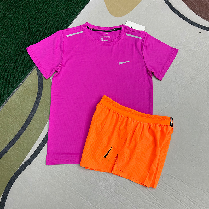 Deportes de velocidad seca camiseta de mangas cortas traje de entrenamiento de atletismo running fitness baloncesto ropa deportiva maratón hombre y mujer