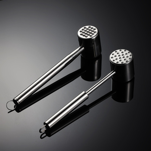 Aon whole body 304 stainless steel loose meat hammer kitchen utility tool crushed ice beef hammer company gift e-commerce