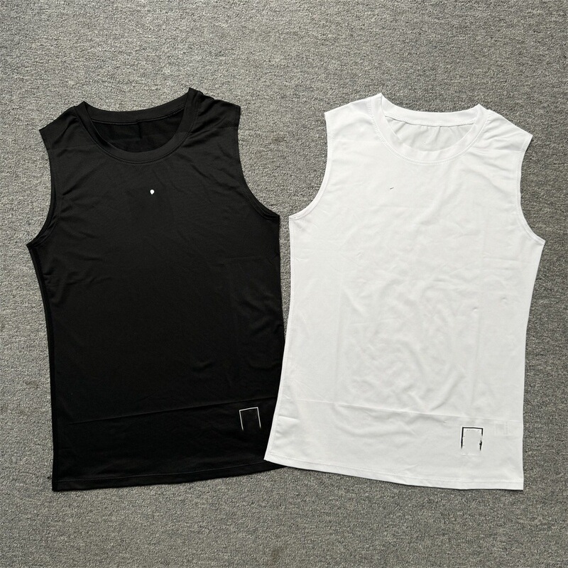 American fitness training high elastic sleeveless vest tights basketball breathable bottoming vest track and field running quick drying