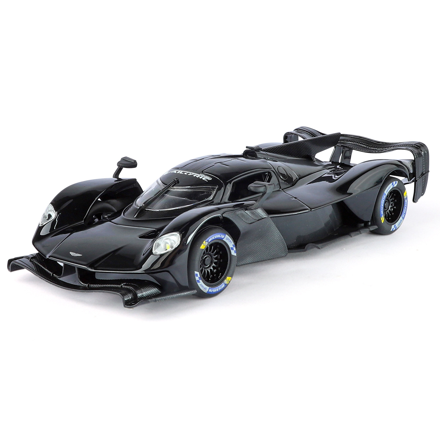 1: 24 Aston Martin Valkyrie modelo de aleación Boomerang sonido y luz colección de automóviles deportivos decoración de la tienda de modificación