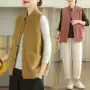 无袖新款文艺休闲马夹