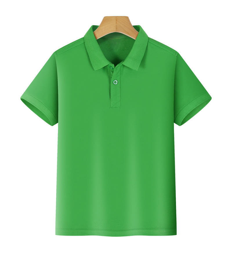 Camiseta de polo infantil personalizada uniformes de escuela de jardín de infantes uniformes de manga corta transfronterizos camisetas culturales logotipo impresa