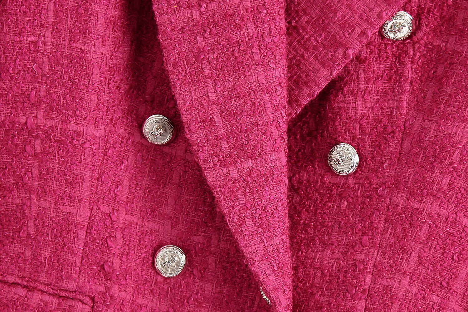 autumn texture double-breasted blazer nihaostyles wholesale clothing NSAM83077