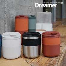 新款精品316不锈钢真空杯时尚情侣杯便携咖啡杯日系不锈钢杯批发