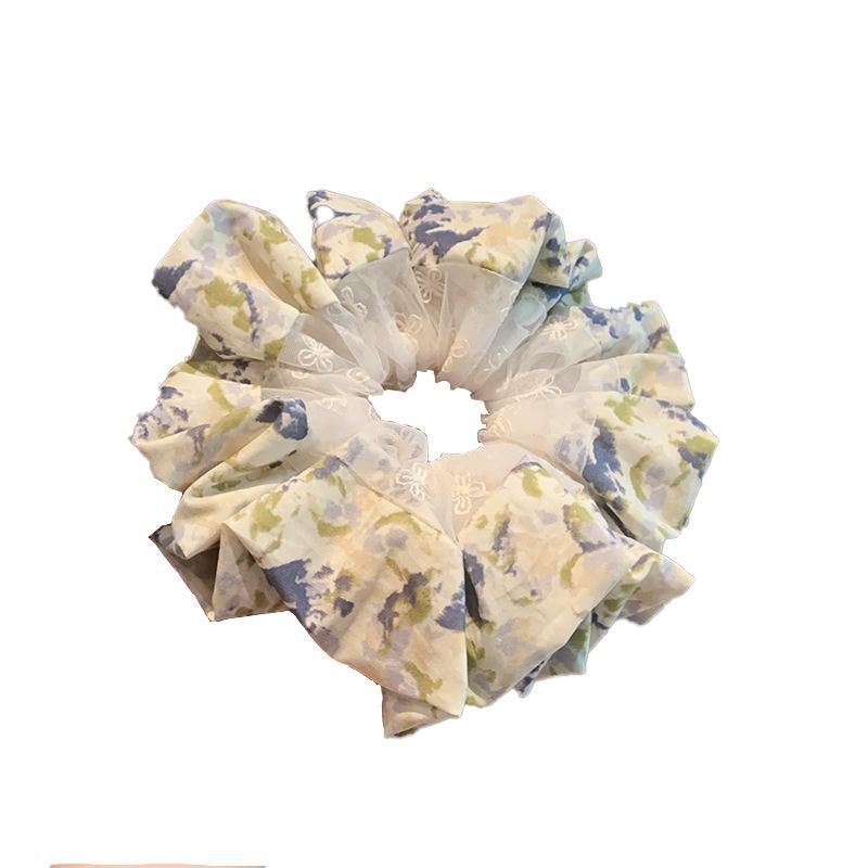 Elegante elastico per capelli stile francese pittura a olio_voghion.com