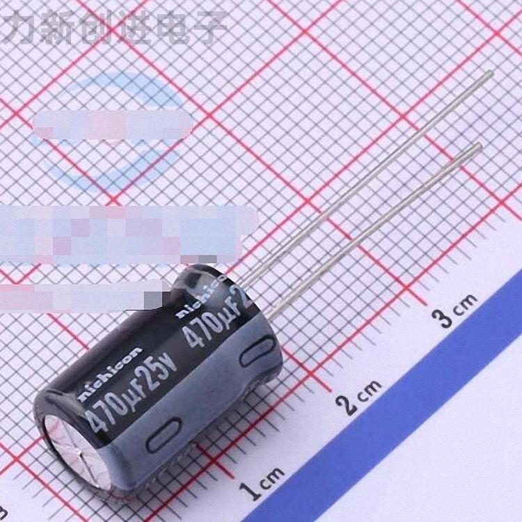 UHE1E471MPD6描述470uF 25V电解电容器