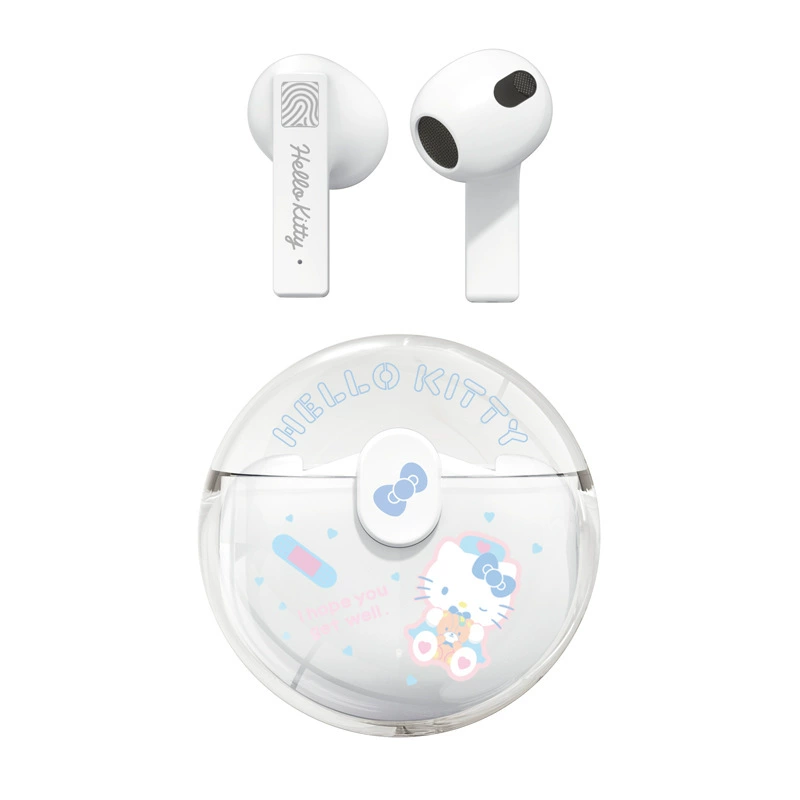Ушки Санрио, cartoon наушники, трёхмерные затычки для ушей, bluetooth