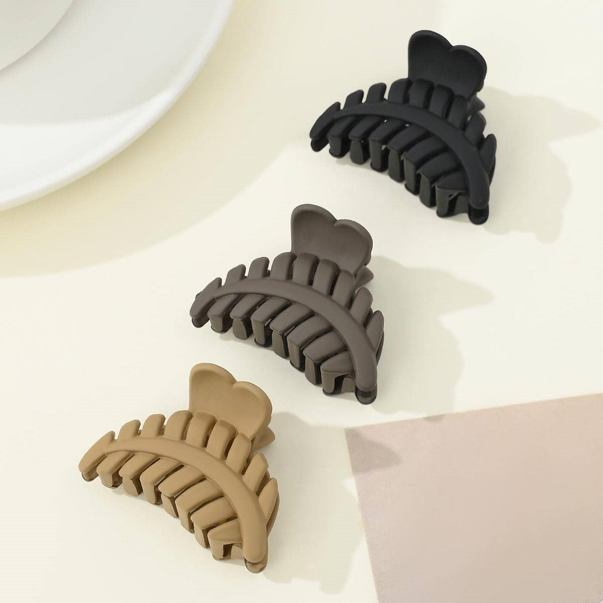 3-piezas pequeño tamaño clip helado mate niña niños mini lindo color horquilla roto pelo tiburón clip transfronterizo