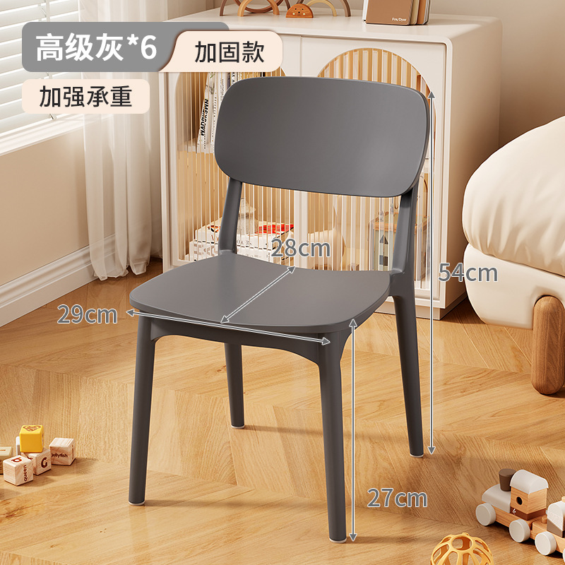 Taburete pequeño en la sala de estar, silla pequeña para niños, respaldo para el hogar, sofá de plástico, taburete, mesa de centro, taburete, banco pequeño antideslizante para jardín de infantes