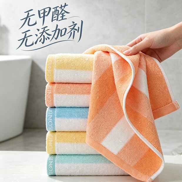 Gold Brand Genuine Class a Cross-Border Hot-Selling 100% Combed Cotton Towel Wholesale in Stock Daily Use Gift Absorbent and Non-Shedding Gold Brand Genuine Class a Cross-Border Hot-Selling 100% Combed Cotton Towel Wholesale in Stock Daily Use Gift Absorbent and Non-Shedding
