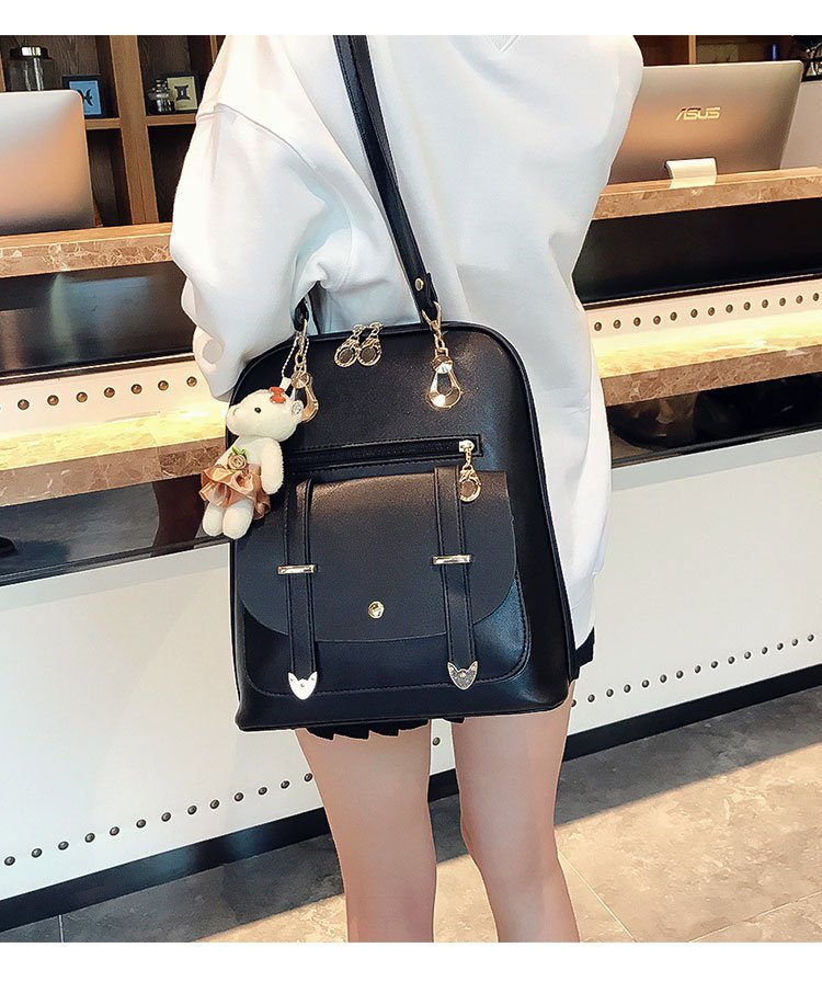 New style backpacks for women, fresh and cute student fashion and casual Korean-style women's bags, cross-border one-piece shipping worldwide undefined