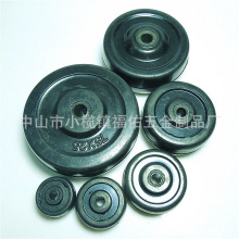 福佑1.5寸2寸2.5寸3寸1寸1.25寸塑料轮子胶轮橡胶脚轮单轮现货