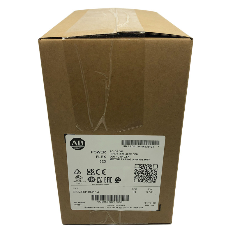 25A-D010N114罗克韦尔ABPowerFlex523变频器全新25AD010N114