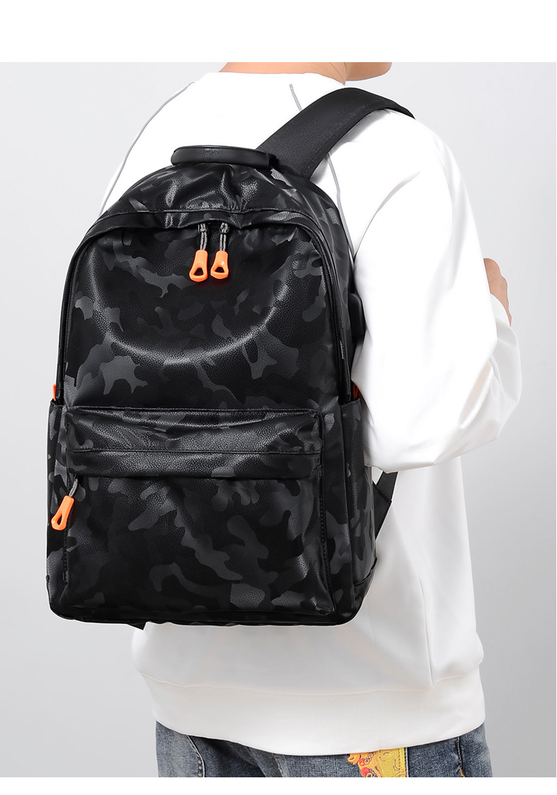 Camouflage Backpack 14-inch Notebook Backpack Computer Bag Men's Backpack display picture 27