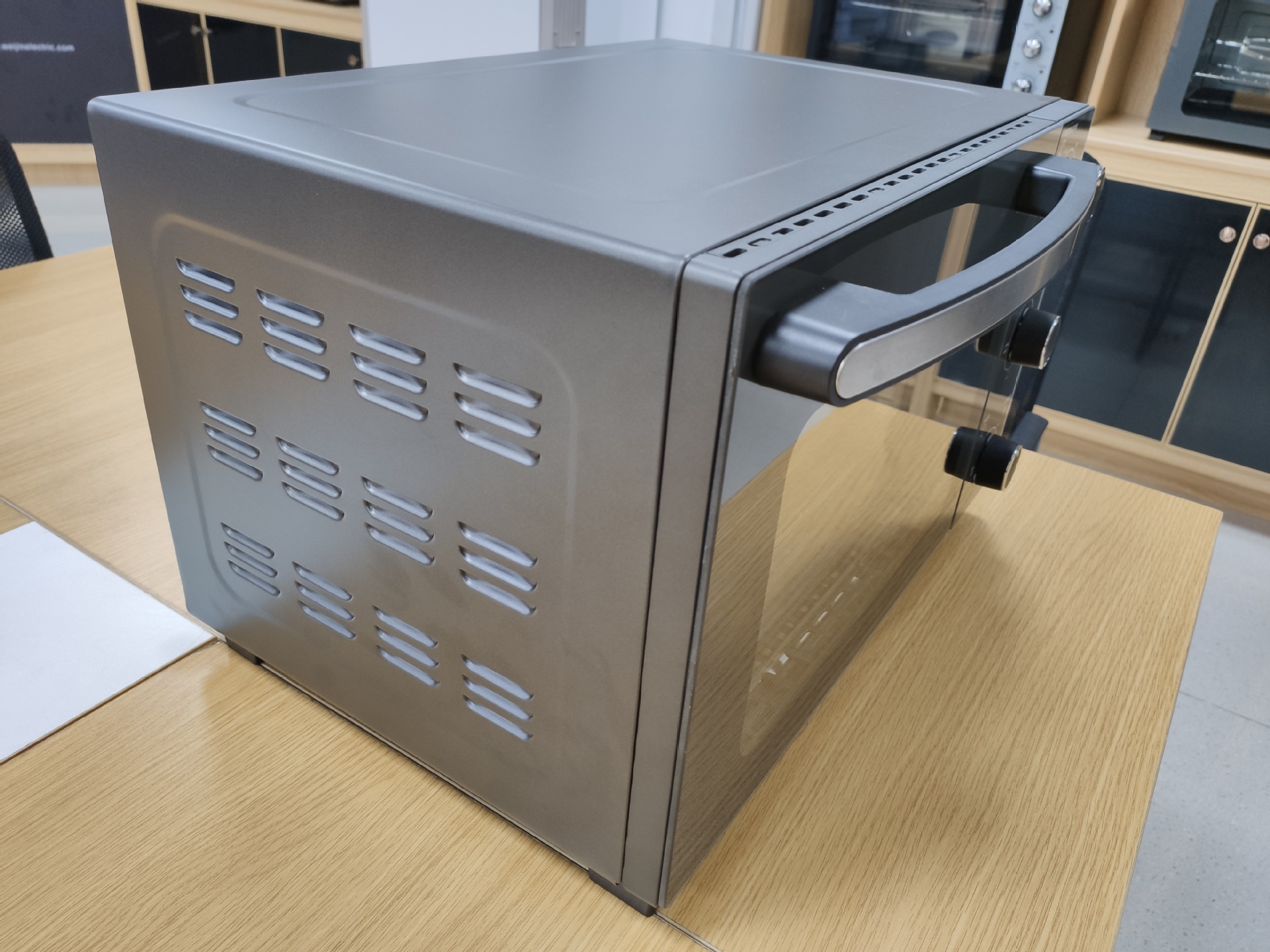 Horno eléctrico de 28 litros de capacidad de control de perilla de temporización regalos domésticos al por mayor horno eléctrico ke20