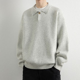 2026秋季新款加厚腈纶毛线宽松套头圆领运动韩系潮流青少年男生保，男装针织衫/毛衣，星座614