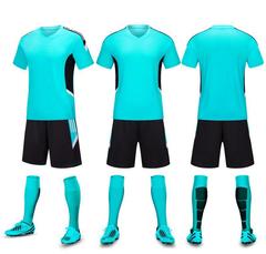 New Style Short-Sleeve Football Kit Loose Training and Matchwear Wholesale and Group Buying with Printing Options (Logo, Text, Numbers) - Item 6108