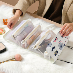 可拆卸四合一化妝包 便攜化妝品分類收納包 多功能旅行摺疊化妝包