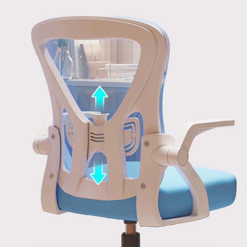 Silla de oficina en casa silla ergonómica para estudiantes dormitorio respaldo ajustable elevación