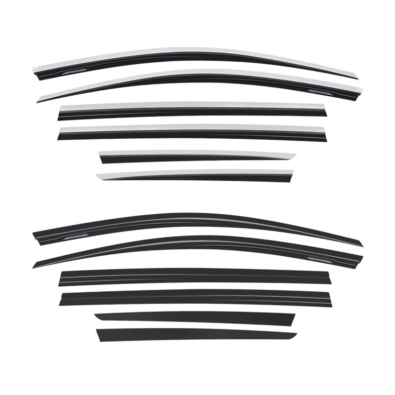 Tianxirui es adecuado para deflectores de lluvia para autos Volkswagen Talagon, viseras para ventanas, deflectores de lluvia modificados y accesorios.