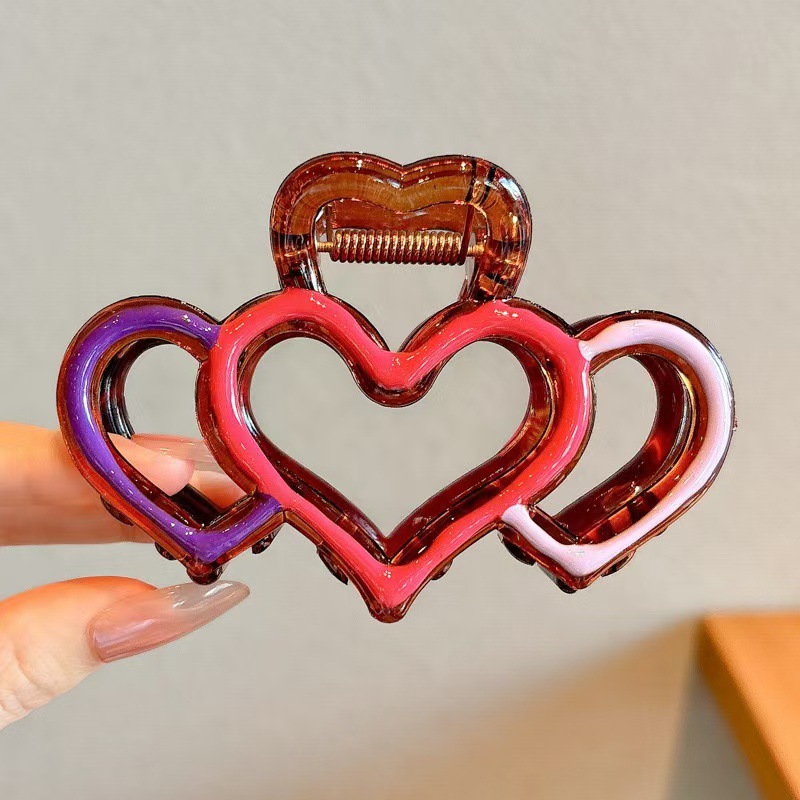 Purple pink dripping oil love