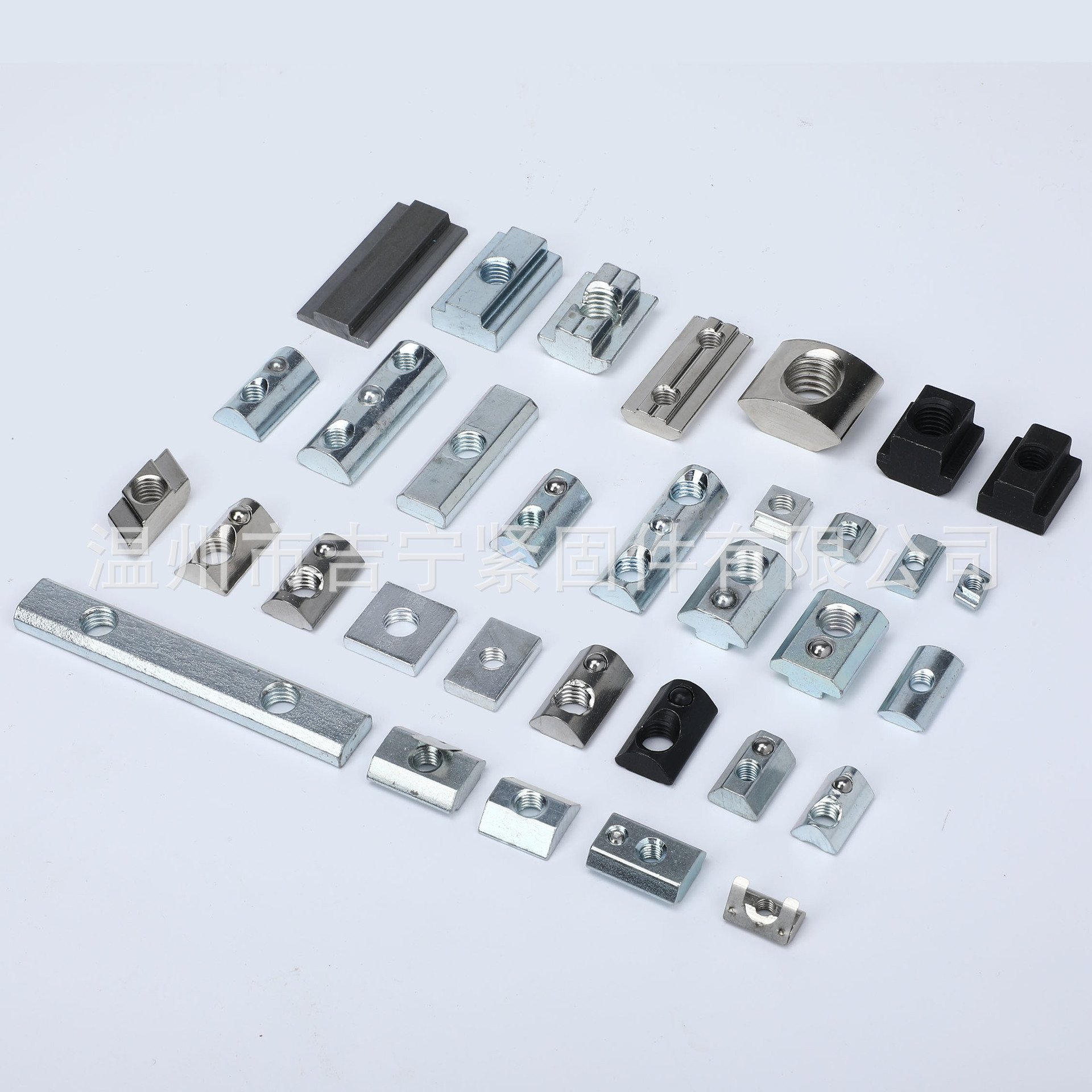 滑块螺母 弹性螺母  弹片螺母 T型螺栓 T型螺母 非标 按要求进行