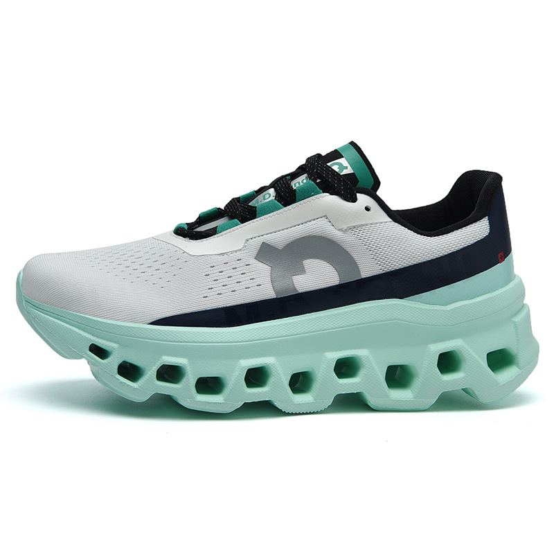 2023 nueva zapatilla de deporte de moda de los hombres zapatos para correr transpirable Jinjiang volar zapatos tejidos en stock Comercio exterior al por mayor zapatos de los hombres image 7