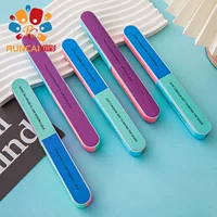 Губчатая пилка с краем из этиленвинилацетата 178*2*1,5 мм разноцветная прямая губчатая пилка для ногтей ленточный шлифовальный блок