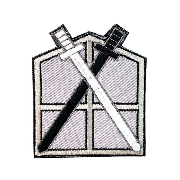 tactics badge with velcro