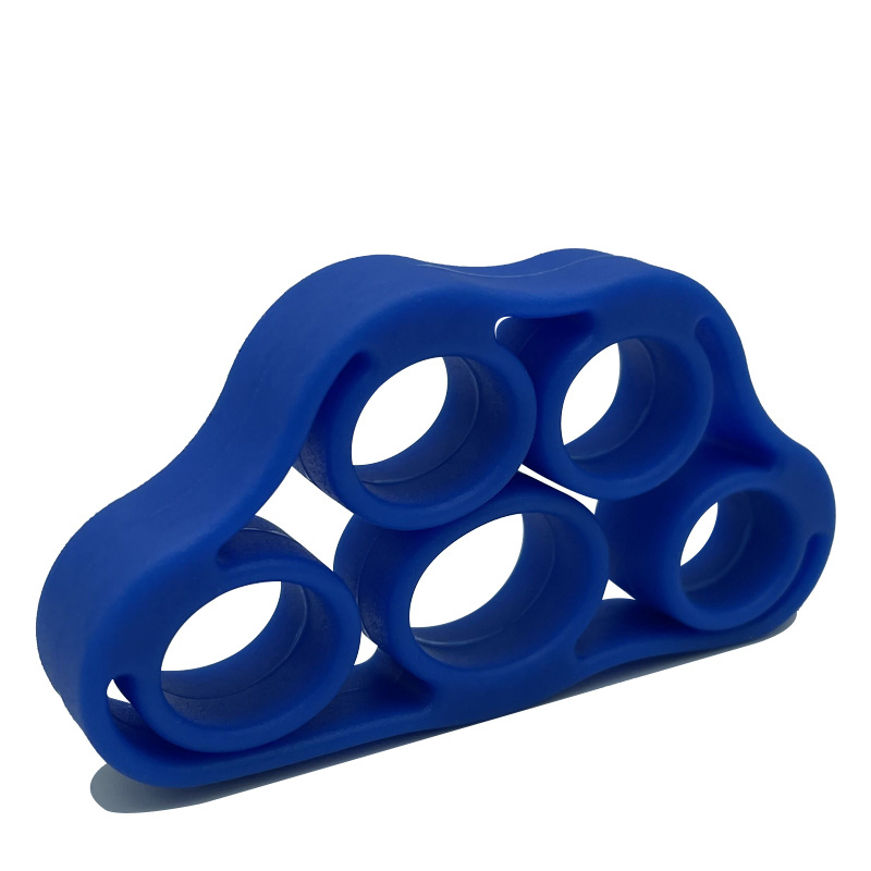 Camilla de dedo de silicona entrenador de dedo de fitness en casa Ejercicio de rehabilitación de manos de mediana edad y ancianos entrenador de cinco dedos