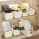 Cabinet storage box with pulley gap sundries kitchen finishing box household large capacity multi-function cabinet storage box