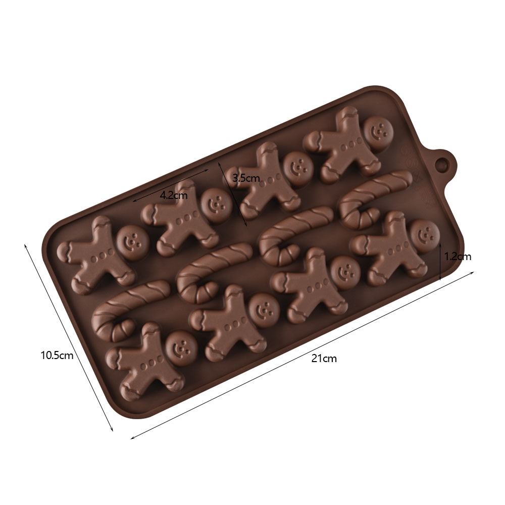 Molde de Silicona para Chocolate DIY, Multiuso con Formas de Dibujos Animados para Repostería